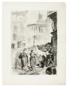 The Barricade by Édouard Manet