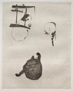 The Cats by Édouard Manet