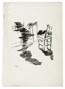 The Chair, from The Raven by Édouard Manet