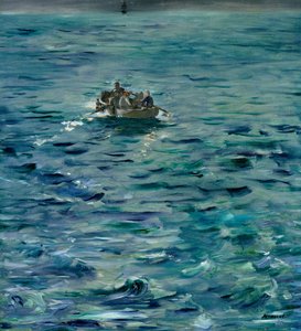 The Escape of Henri de Rochefort, 20 March 1874 by Édouard Manet