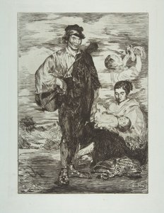 The Gypsies by Édouard Manet