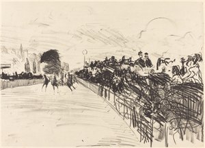 The Races by Édouard Manet