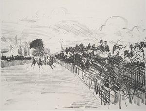The Races by Édouard Manet
