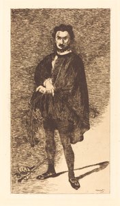 The Tragic Actor by Édouard Manet