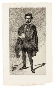 The Tragic Actor (Rouvière in the role of Hamlet)