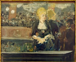 Study for the Bar at the Folies-Bergère by Édouard Manet