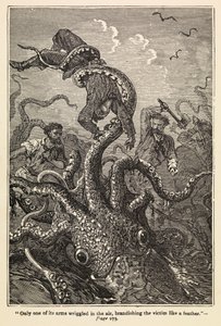 Twenty Thousand Leagues Under the Sea by Edouard & Neuville Alphonse Marie Adolphe de (1835 85) Riou