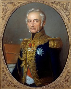 Portrait of Charles Tristan, Count of Montholon by Edouard Pingret