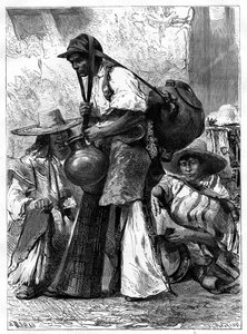 Water Vendor, Mexico, 19th century