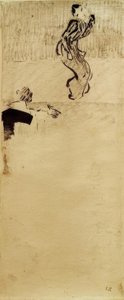 At the Theatre by Edouard Vuillard