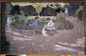 In the Garden by Edouard Vuillard