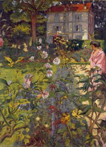 Garden at Vaucresson by Edouard Vuillard