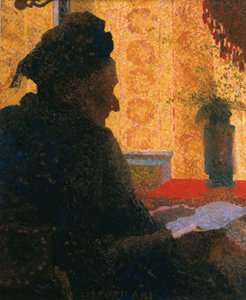 Grandmother Michaud Seen Against the Light, 1890