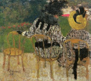 In the Tuileries Gardens by Edouard Vuillard