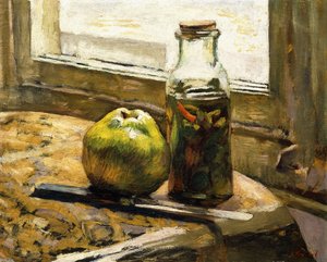 Jar of Pickles and Apple