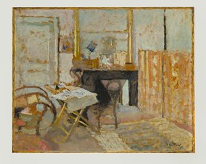 Ker-Xavier Roussel Reading by Edouard Vuillard