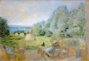 The Haystacks in the Garden of Étincelles at Criqueboeuf