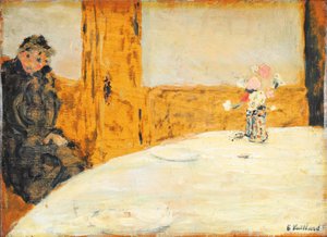 The Wedding Anniversary Roses by Edouard Vuillard