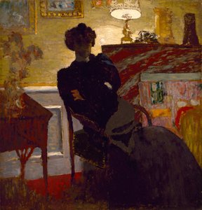 Madame Hessel at Home by Edouard Vuillard