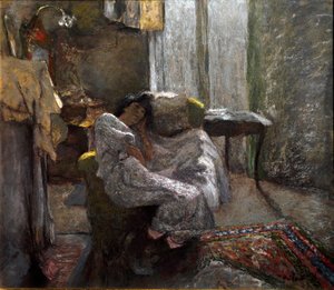 Portrait of Madame Hessel by Edouard Vuillard