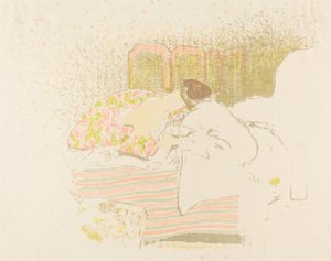 The Birth of Annette by Edouard Vuillard