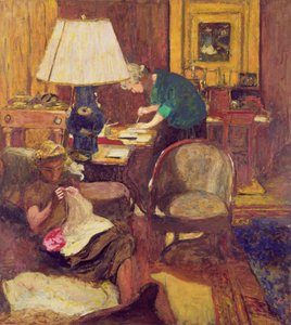 The Book Maker by Edouard Vuillard