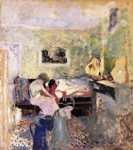 The Green Bedroom by Edouard Vuillard