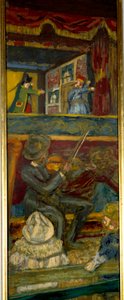 The Guignol Theatre (detail) by Edouard Vuillard
