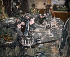 The table