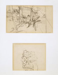 Two Studies for The Tent