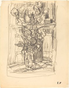 Vase of Flowers by Edouard Vuillard