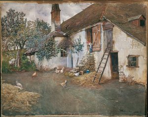 Farm in Lower Austria by Eduard Ameseder
