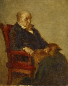 Study for the Portrait of Wilhelm von Schadow by Eduard Bendemann