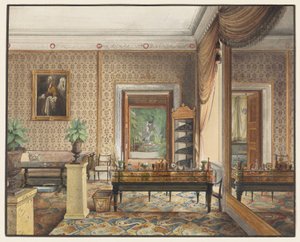 The Study of Prince Karl of Prussia by Eduard Gaertner