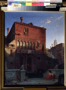 The House of Othello, the Moor in Venice by Eduard Gerhardt