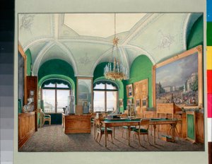 The Large Study of Emperor Nicholas I by Eduard Hau