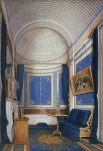 Interiors of the Winter Palace. The Bathroom of Empress Maria Alexandrovna by Eduard Hau