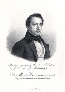 Portrait of Moritz Hermann von Jacobi by Eduard Hau