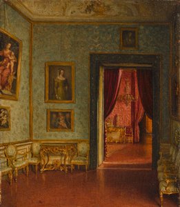 Palazzo Colonna. View to the Sala del Trono by Eduard Heuss