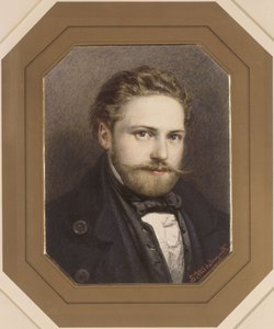 Self-Portrait by Eduard Hildebrandt