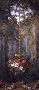 The Garden of Armida, wallpaper design