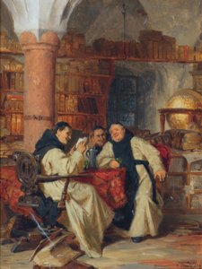In the Monastery Library