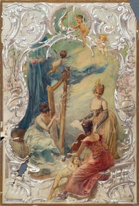 Song (Design for a Mural in the Varieté Ronacher, Vienna) by Eduard Veith