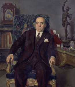 Portrait of Ildefonso Fierro by Eduardo Chicharro y Agüera