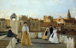 The terrace
