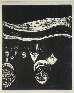 Anxiety by Edvard Munch