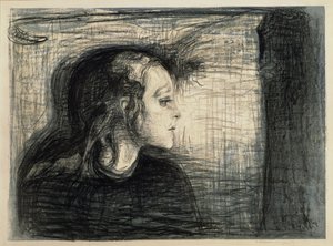 The Sick Child I by Edvard Munch
