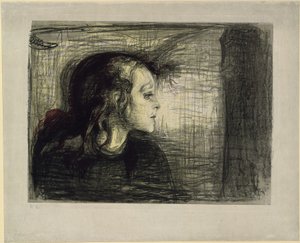 The Sick Child I by Edvard Munch