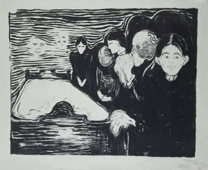 Death Throes by Edvard Munch