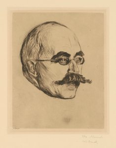 Dr. Gustav Schiefler by Edvard Munch